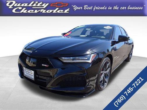 Black 2023 Acura TLX Type S