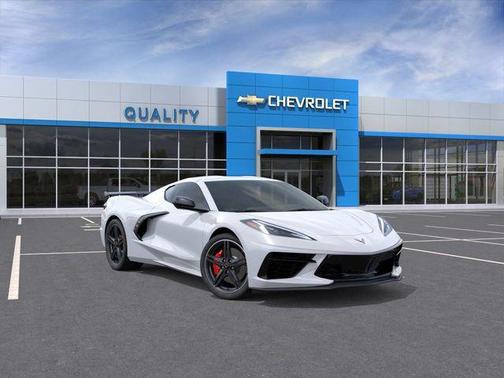 Arctic White 2026 Chevrolet Corvette Stingray w/1LT