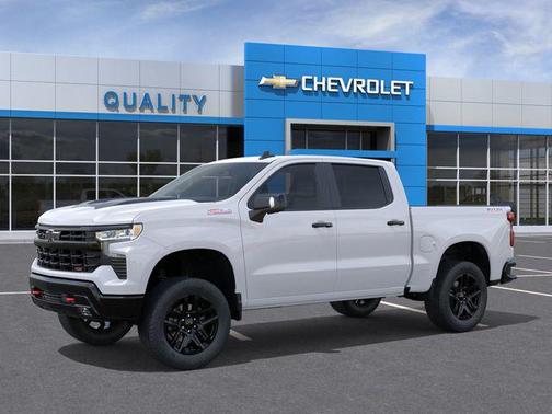Summit White 2026 Chevrolet Silverado 1500 LT Trail Boss