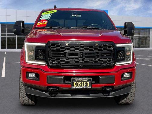 Red Metallic 2020 Ford F-150 XLT
