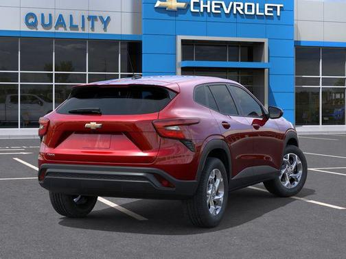 Red 2026 Chevrolet Trax LS