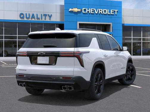 White 2027 Chevrolet Traverse LT