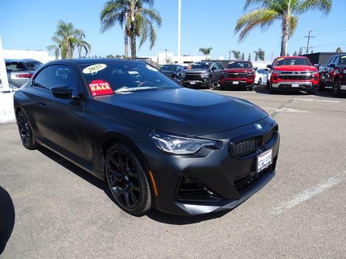 Black Sapphire Metallic 2025 BMW M240 i xDrive