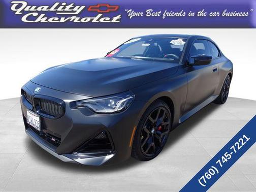 Black Sapphire Metallic 2025 BMW M240 i xDrive