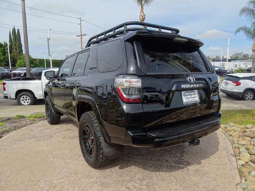 Midnight Black Metallic 2019 Toyota 4Runner TRD Pro