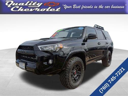 Midnight Black Metallic 2019 Toyota 4Runner TRD Pro
