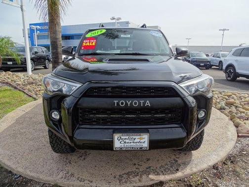Midnight Black Metallic 2019 Toyota 4Runner TRD Pro