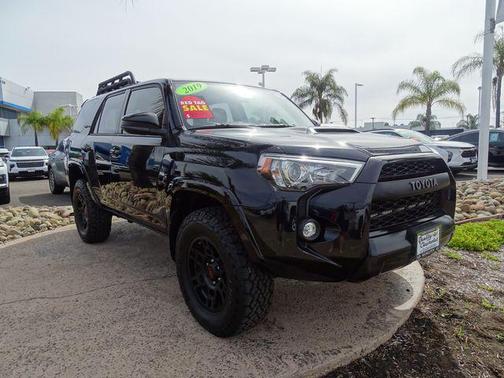 Midnight Black Metallic 2019 Toyota 4Runner TRD Pro