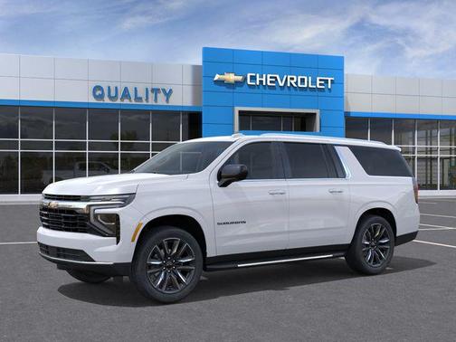 Summit White 2026 Chevrolet Suburban LS