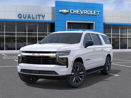 Summit White 2026 Chevrolet Suburban LS