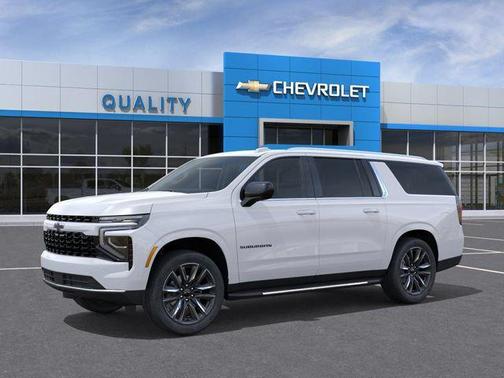 Summit White 2026 Chevrolet Suburban LS
