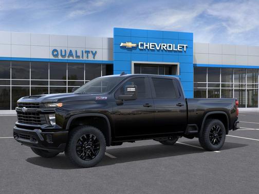 Black 2026 Chevrolet Silverado 2500 Custom