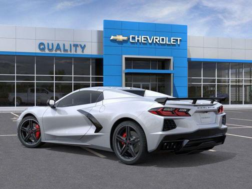 Silver 2026 Chevrolet Corvette Stingray w/2LT