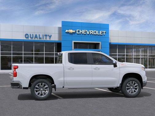 Summit White 2026 Chevrolet Silverado 1500 LT