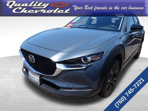 Gray Metallic 2023 Mazda CX-30 2.5 S Carbon Edition