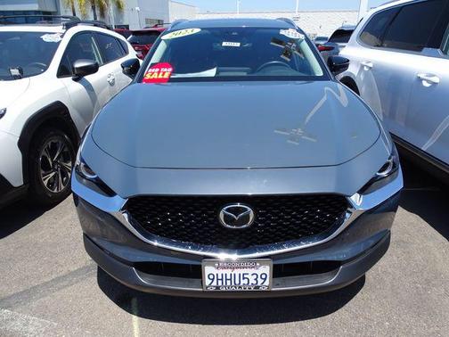 Gray Metallic 2023 Mazda CX-30 2.5 S Carbon Edition
