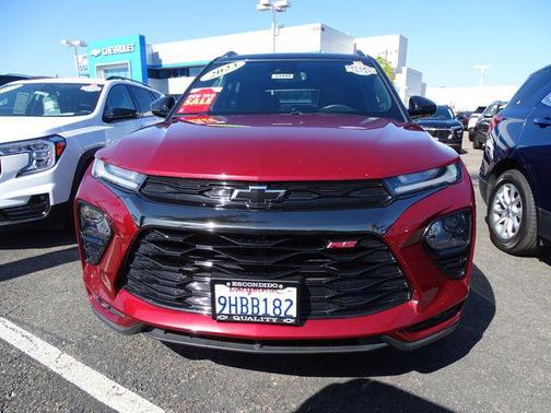 Crimson 2023 Chevrolet Trailblazer RS