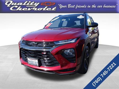 Crimson 2023 Chevrolet Trailblazer RS
