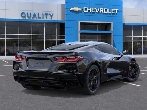 Black 2026 Chevrolet Corvette Stingray w/1LT