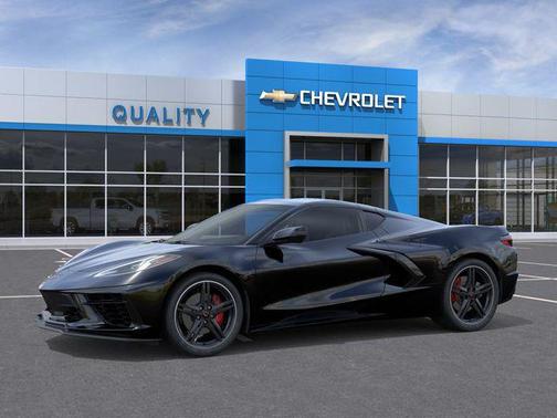 Black 2026 Chevrolet Corvette Stingray w/1LT