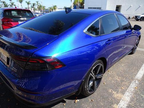Canyon River Blue Metallic 2023 Honda Accord Hybrid Sport
