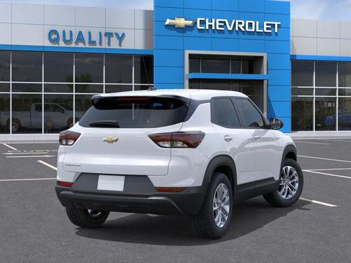 Summit White 2026 Chevrolet Trailblazer LS