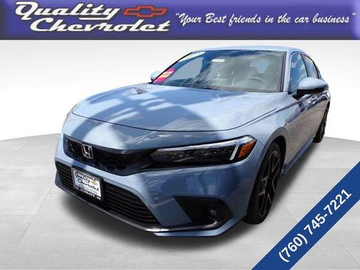 Blue 2023 Honda Civic Sport Touring