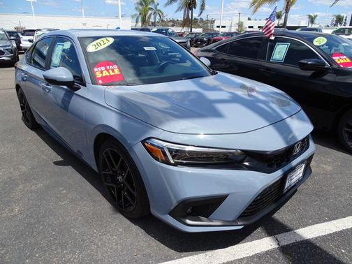 Blue 2023 Honda Civic Sport Touring