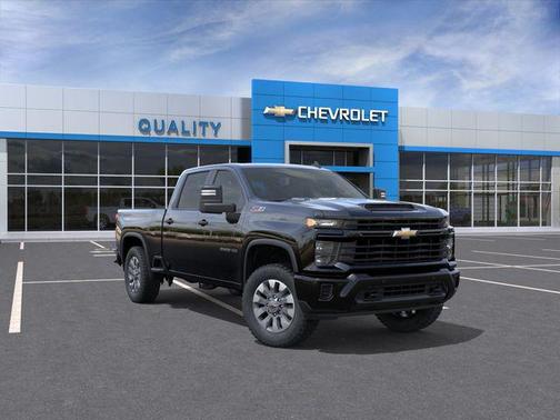 Black 2026 Chevrolet Silverado 2500 Custom