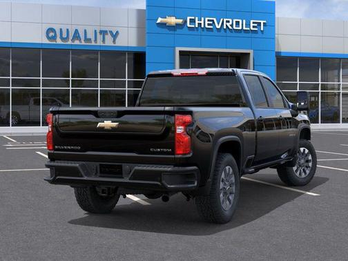 Black 2026 Chevrolet Silverado 2500 Custom