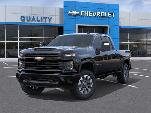 Black 2026 Chevrolet Silverado 2500 Custom