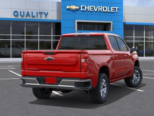 Red 2025 Chevrolet Silverado 1500 LT