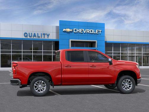 Red 2025 Chevrolet Silverado 1500 LT