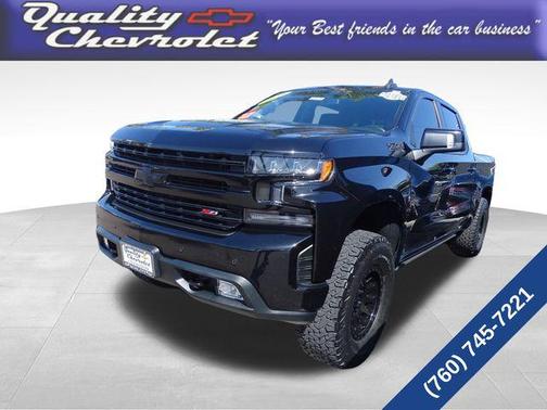 Black 2021 Chevrolet Silverado 1500 LT Trail Boss