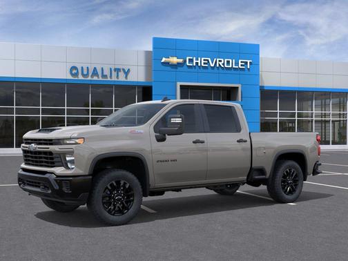 Tan 2026 Chevrolet Silverado 2500 Custom