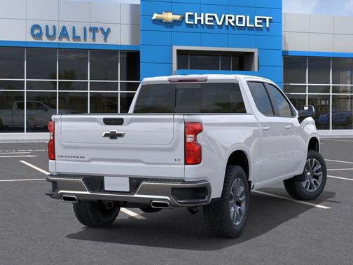 Summit White 2026 Chevrolet Silverado 1500 LT