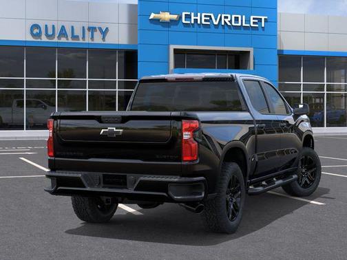 Black 2026 Chevrolet Silverado 1500 Custom