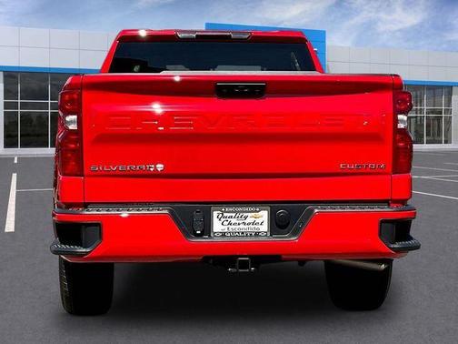 Red Hot 2026 Chevrolet Silverado 1500 Custom