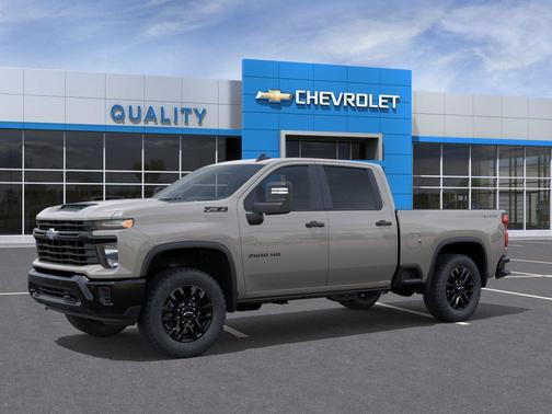 Tan 2026 Chevrolet Silverado 2500 Custom