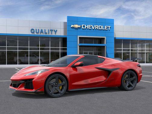 Red 2026 Chevrolet Corvette Z06