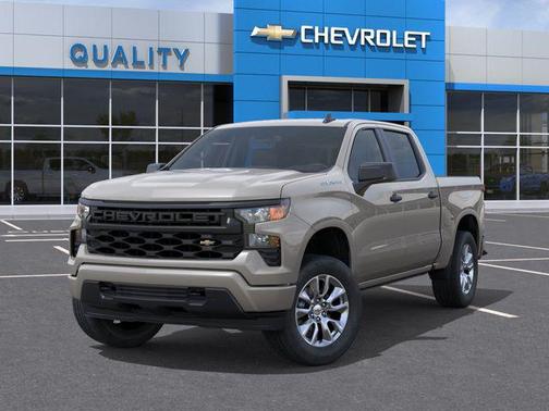 White 2026 Chevrolet Silverado 1500 Custom