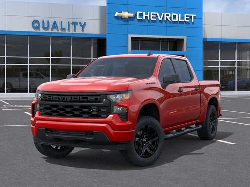 Red Hot 2026 Chevrolet Silverado 1500 Custom