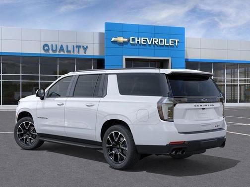 Summit White 2026 Chevrolet Suburban RST