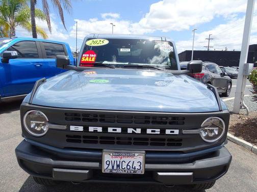 Azure Gray Metallic 2025 Ford Bronco Big Bend