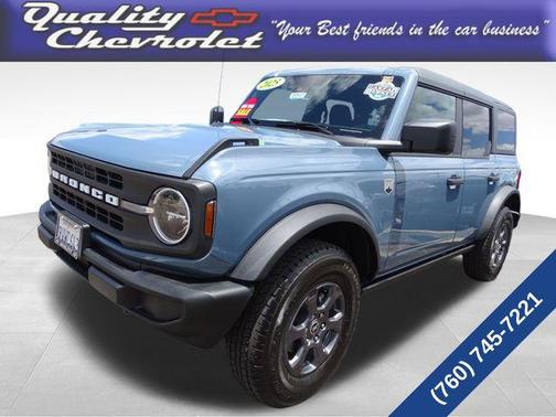 Azure Gray Metallic 2025 Ford Bronco Big Bend