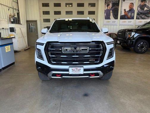 Summit White 2025 GMC Yukon AT4 4WD