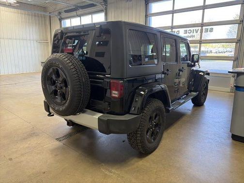 Black Clearcoat 2012 Jeep Wrangler Unlimited Sahara