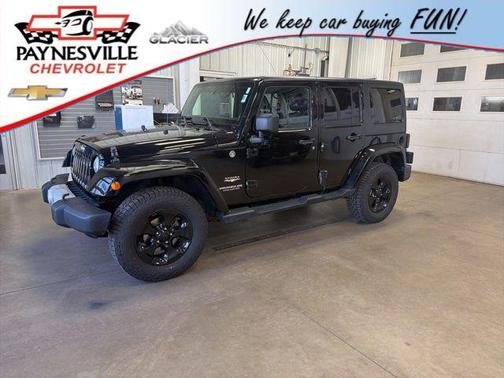 Black Clearcoat 2012 Jeep Wrangler Unlimited Sahara