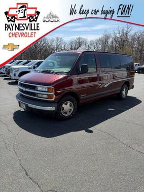 Dark Carmine Red Metallic 1997 Chevrolet Express 1500 Base