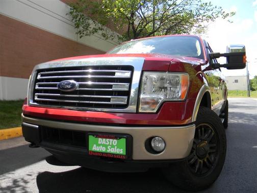 Red 2014 Ford F-150 FX4
